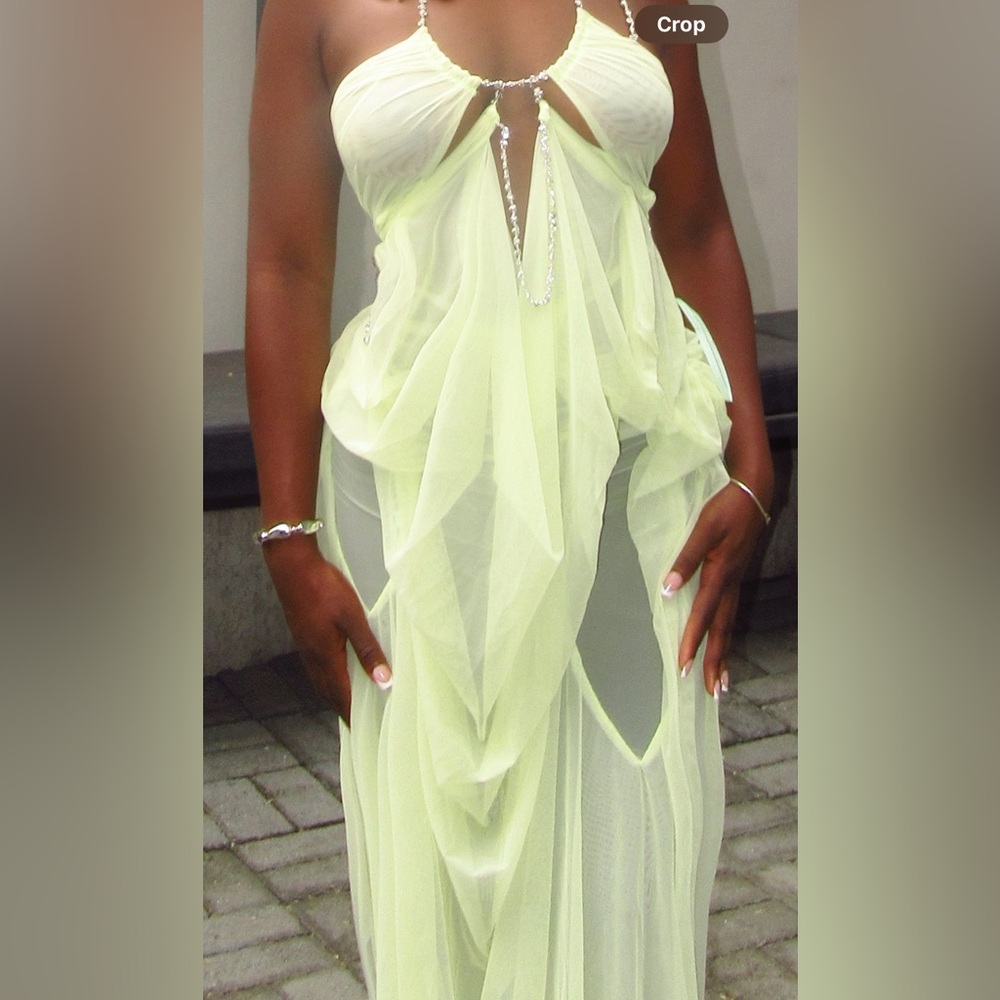 Alglist Naia Lime Dress